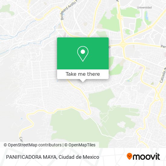 PANIFICADORA MAYA map