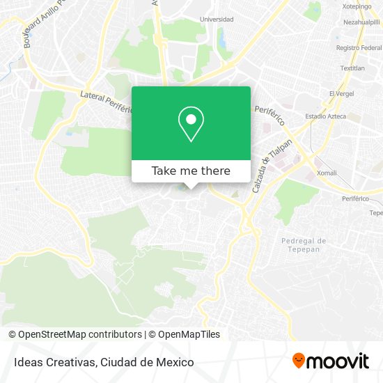 Ideas Creativas map
