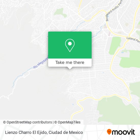 Lienzo Charro El Ejido map