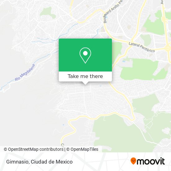 Mapa de Gimnasio