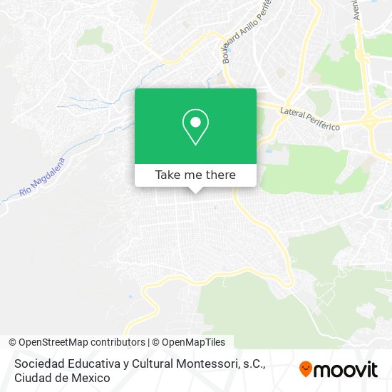 Sociedad Educativa y Cultural Montessori, s.C. map