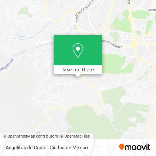 Angelitos de Cristal map