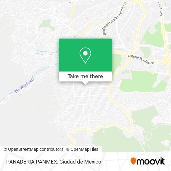 PANADERIA PANMEX map