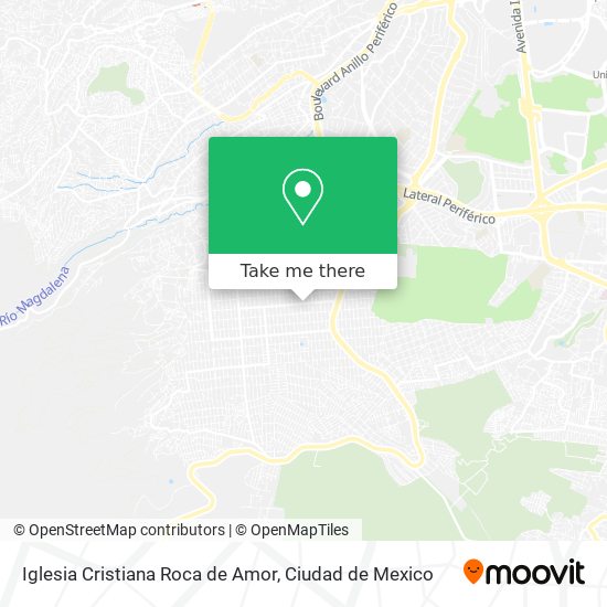 Iglesia Cristiana Roca de Amor map