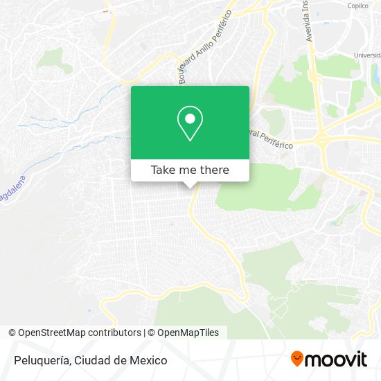 Peluquería map