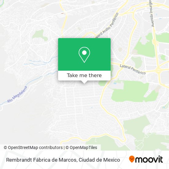 Rembrandt Fábrica de Marcos map