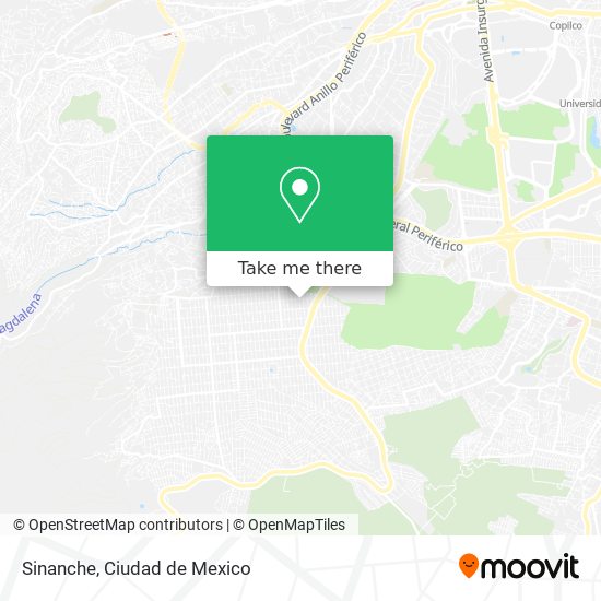 Mapa de Sinanche
