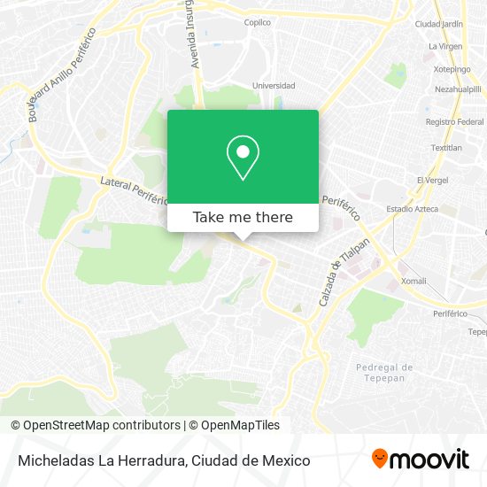 Micheladas La Herradura map