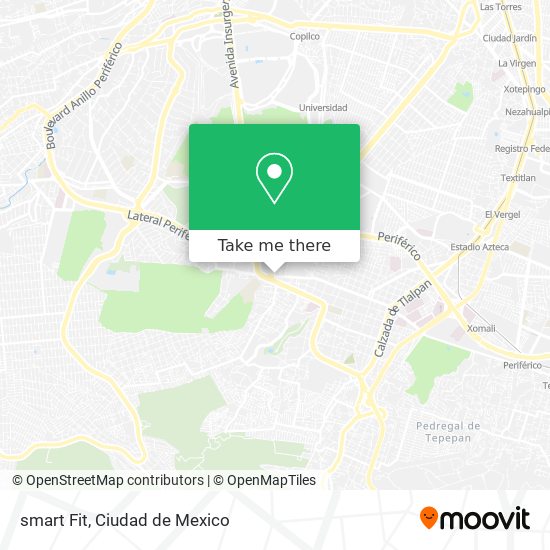 smart Fit map