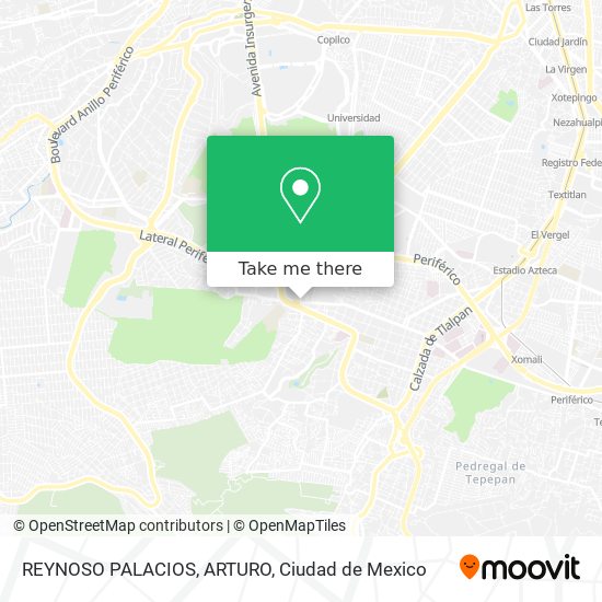 REYNOSO PALACIOS, ARTURO map