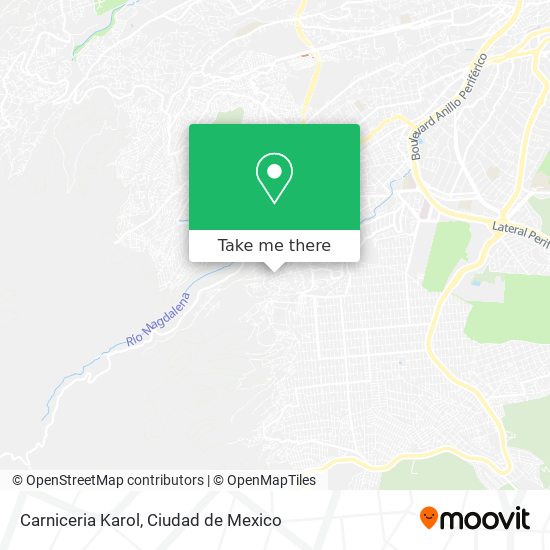 Mapa de Carniceria Karol