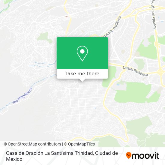 Casa de Oración La Santísima Trinidad map