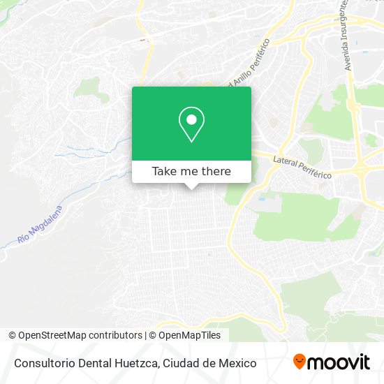 Consultorio Dental Huetzca map