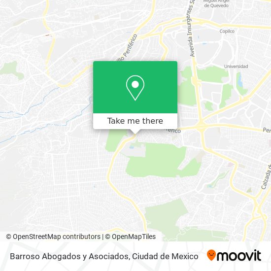 Barroso Abogados y Asociados map