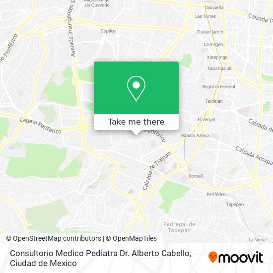 Consultorio Medico Pediatra Dr. Alberto Cabello map