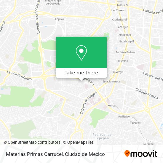 Materias Primas Carrucel map