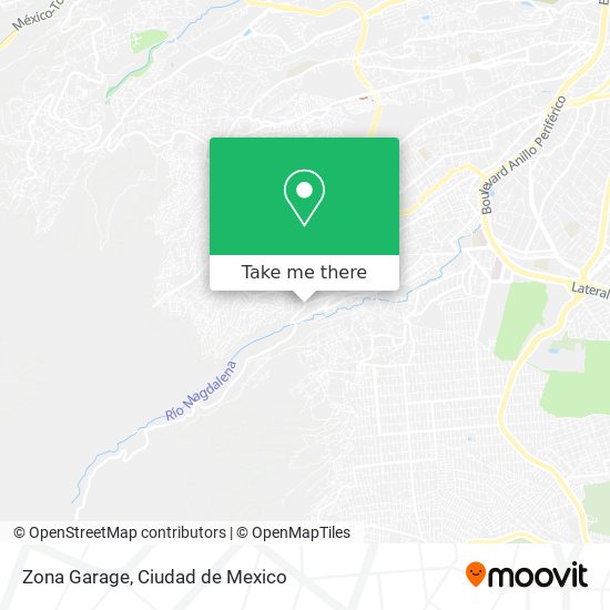 Mapa de Zona Garage