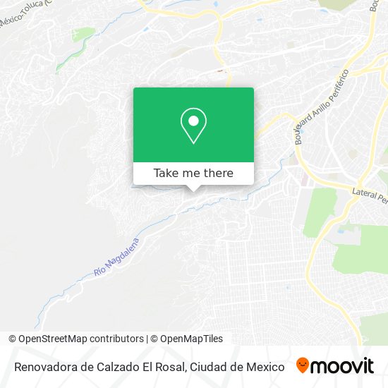 Mapa de Renovadora de Calzado El Rosal