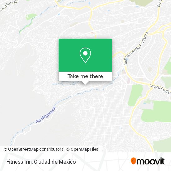 Fitness Inn map