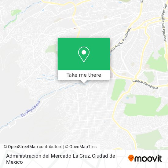 Administración del Mercado La Cruz map