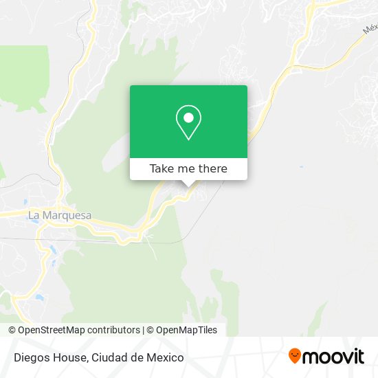 Mapa de Diegos House