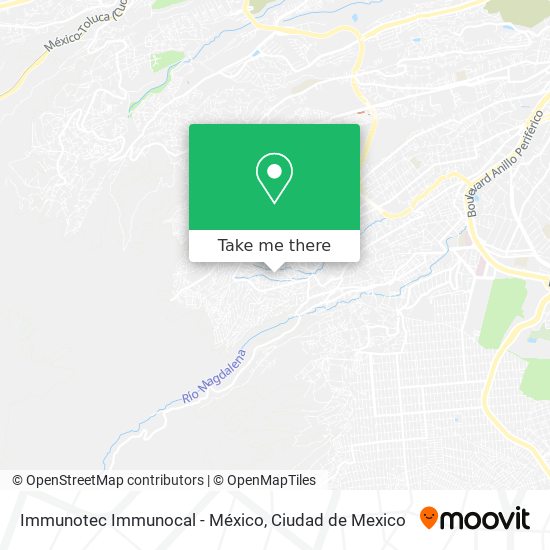Immunotec Immunocal - México map