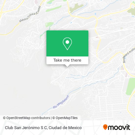 Club San Jerónimo S C map
