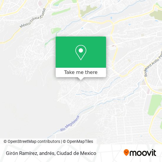 Girón Ramírez, andrés map