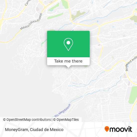 MoneyGram map