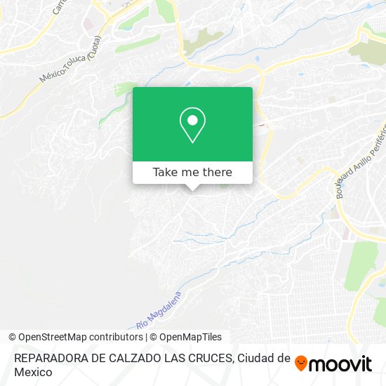 REPARADORA DE CALZADO LAS CRUCES map