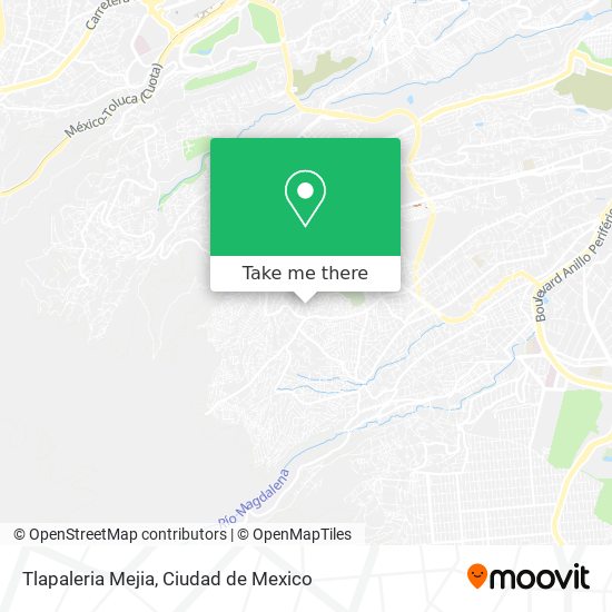 Mapa de Tlapaleria Mejia