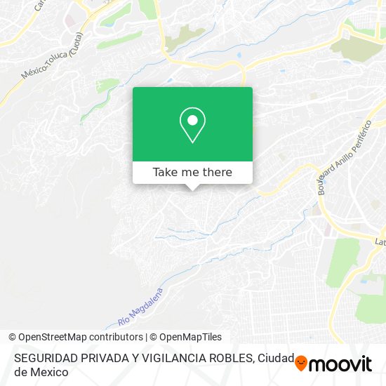 SEGURIDAD PRIVADA Y VIGILANCIA ROBLES map