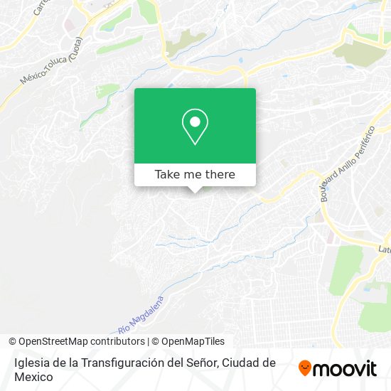 Mapa de Iglesia de la Transfiguración del Señor
