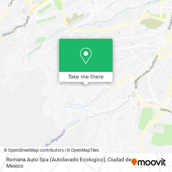 Mapa de Romana Auto Spa (Autolavado Ecologico)