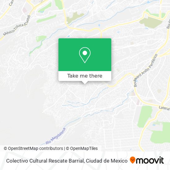 Colectivo Cultural Rescate Barrial map