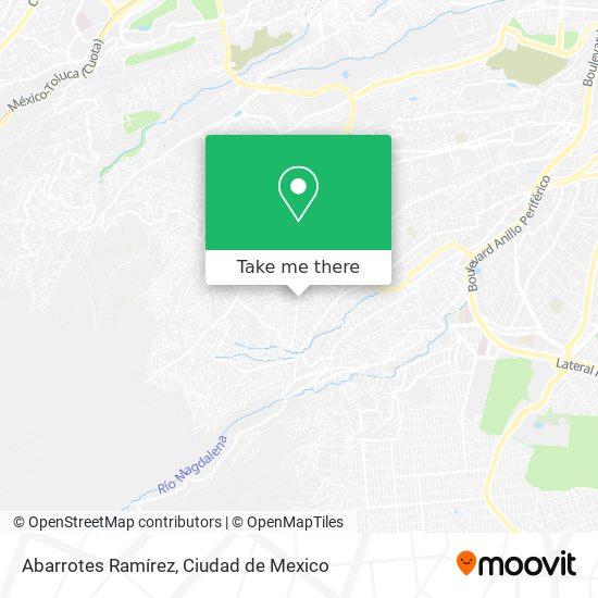 Abarrotes Ramírez map