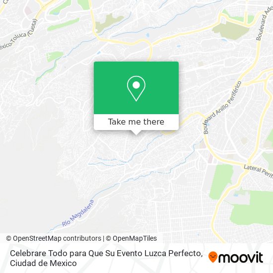 Mapa de Celebrare Todo para Que Su Evento Luzca Perfecto