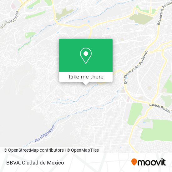 Mapa de BBVA