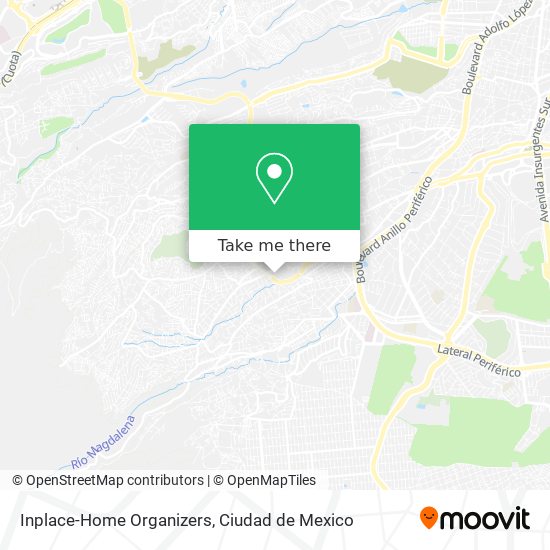 Inplace-Home Organizers map