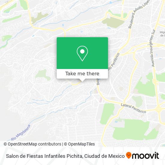 Salon de Fiestas Infantiles Pichita map