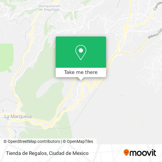 Mapa de Tienda de Regalos