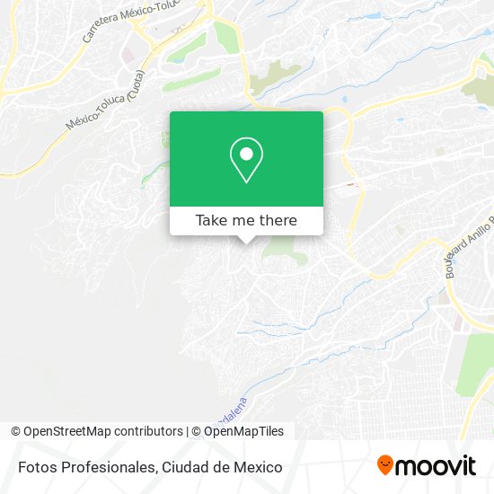 Mapa de Fotos Profesionales