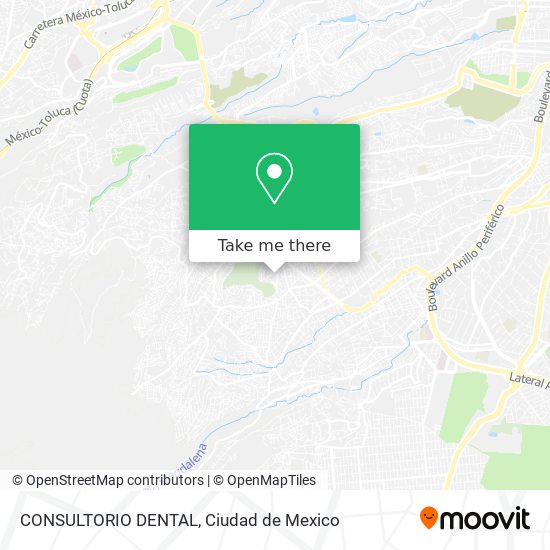 Mapa de CONSULTORIO DENTAL