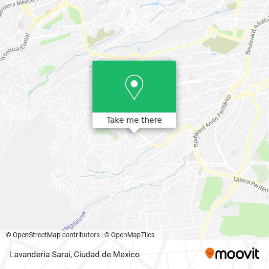 Mapa de Lavanderia Sarai