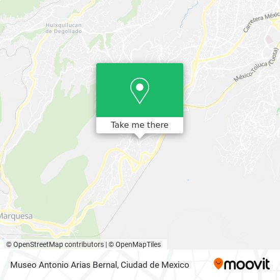 Mapa de Museo Antonio Arias Bernal