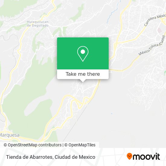 Mapa de Tienda de Abarrotes