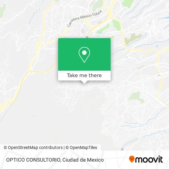 Mapa de OPTICO CONSULTORIO