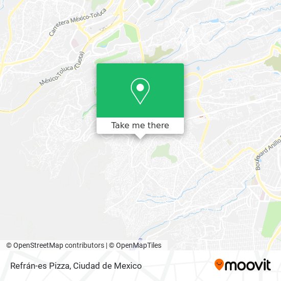 Mapa de Refrán-es Pizza