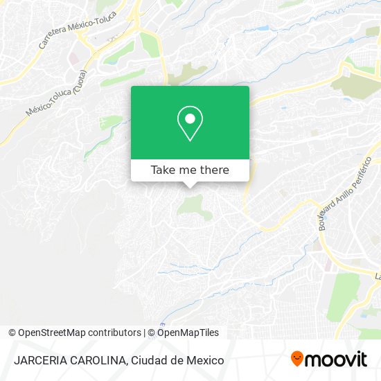 JARCERIA CAROLINA map