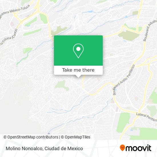 Molino Nonoalco map